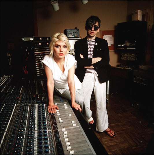 Debbie Harry and Chris Stein, Mediasound Studios, New York City, 1979 - Morrison Hotel Gallery