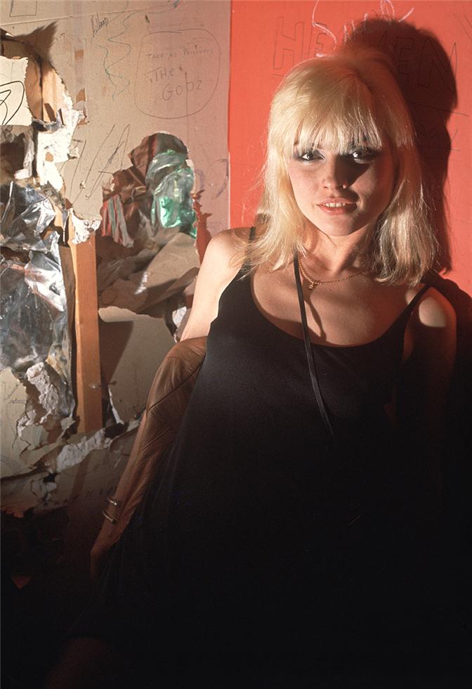 Debbie Harry, black dress - Morrison Hotel Gallery