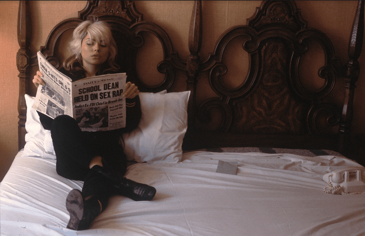 Debbie Harry, Laying Down - Morrison Hotel Gallery