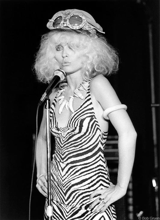 Debbie Harry, Tiger Dress, Max's Kansas City, NYC, 1976 - Morrison Hotel Gallery