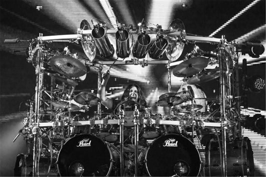 Dream Theater, Mike Mangini, Drum Burst - Morrison Hotel Gallery