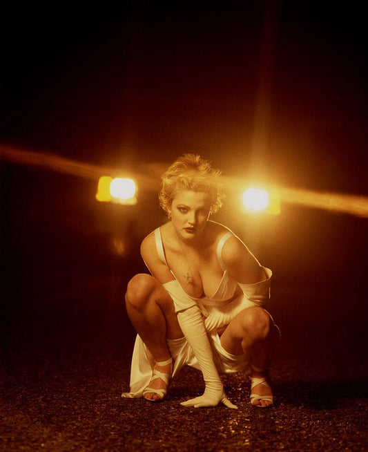 Drew Barrymore (in road), Beverly Hills, CA, 1995 - Morrison Hotel Gallery