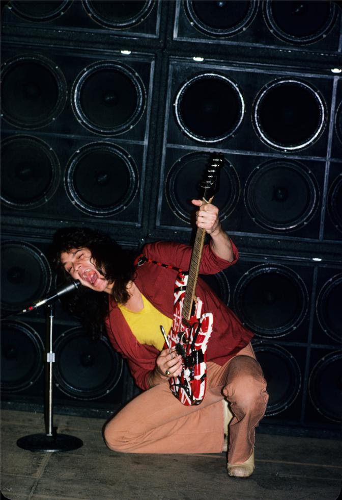 Eddie Van Halen performing - Morrison Hotel Gallery