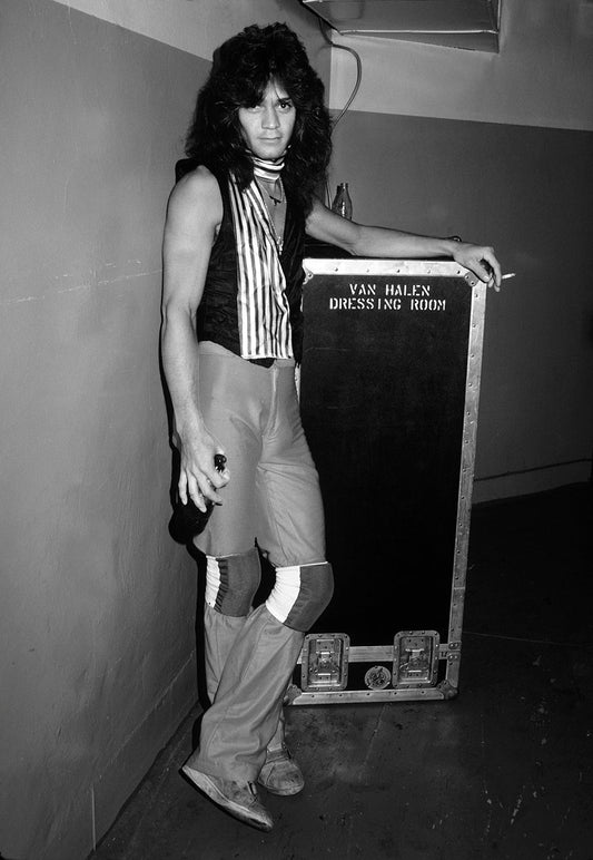 Eddie Van Halen (trap case) Van Halen, Convention Hall, Asbury Park, NJ, 1979 - Morrison Hotel Gallery