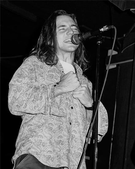 Eddie Vedder, Pearl Jam - First Show, 1990 - Morrison Hotel Gallery