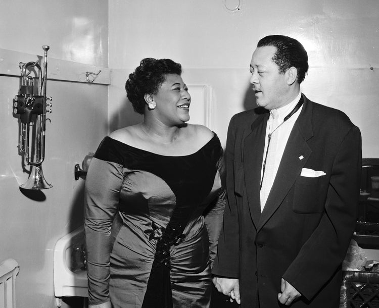 Ella Fitzgerald & Lester Young - Morrison Hotel Gallery