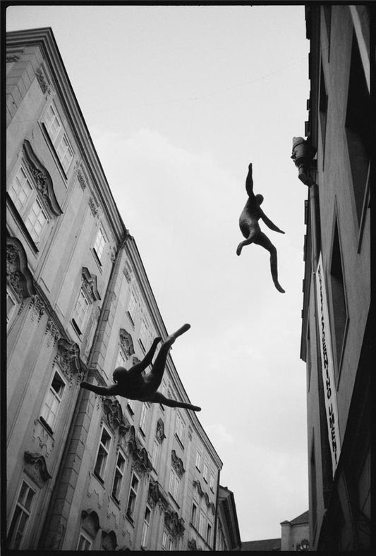Elliott Smith Album Cover, People Falling, Prague, Czech Republic, 1992 - Morrison Hotel Gallery