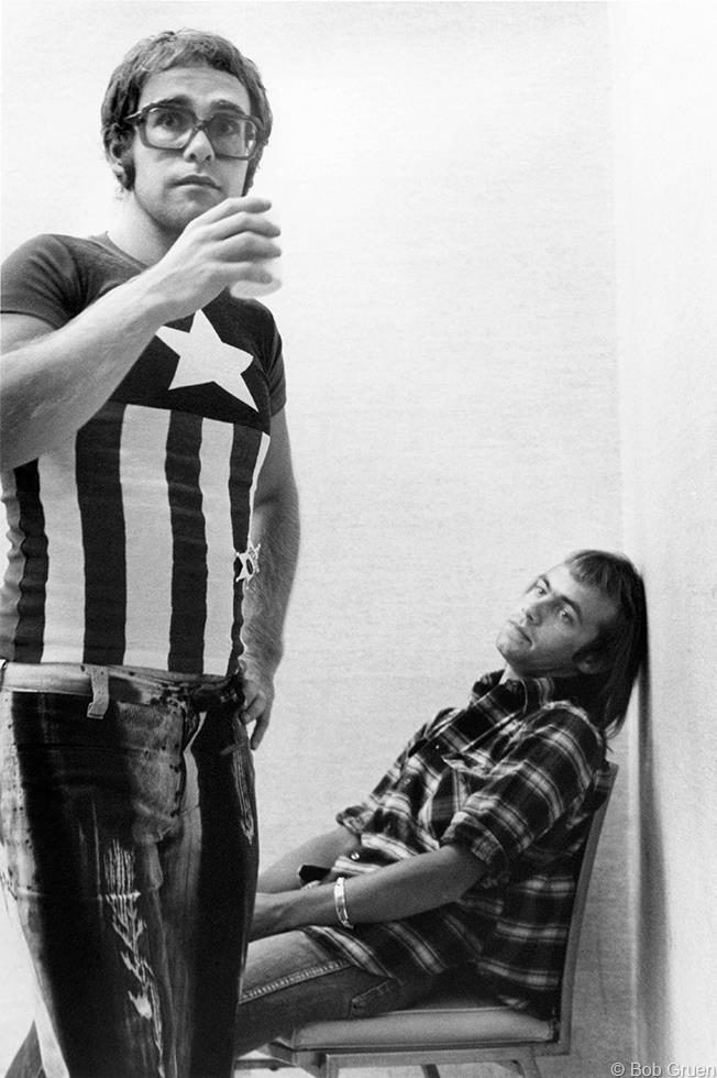 Elton John & Bernie Taupin, NYC, 1971 - Morrison Hotel Gallery