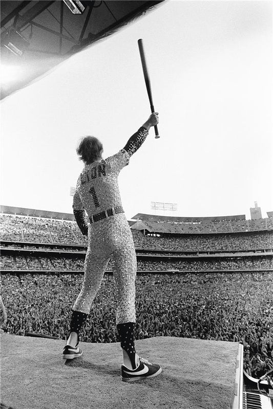 Elton John, Dodger Stadium, Salute, Los Angeles, CA 1975 - Morrison Hotel Gallery