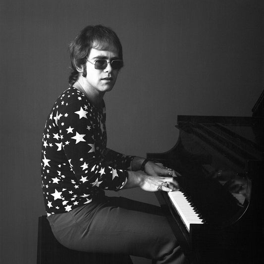 Elton John in a Star Shirt, 1970 - Morrison Hotel Gallery