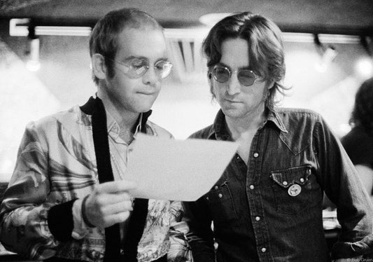 Elton John & John Lennon, NYC, 1974 - Morrison Hotel Gallery