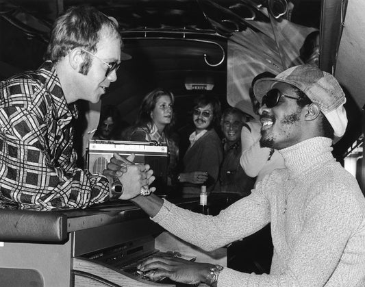 Elton John & Stevie Wonder, Starship Airplane 1973 - Morrison Hotel Gallery
