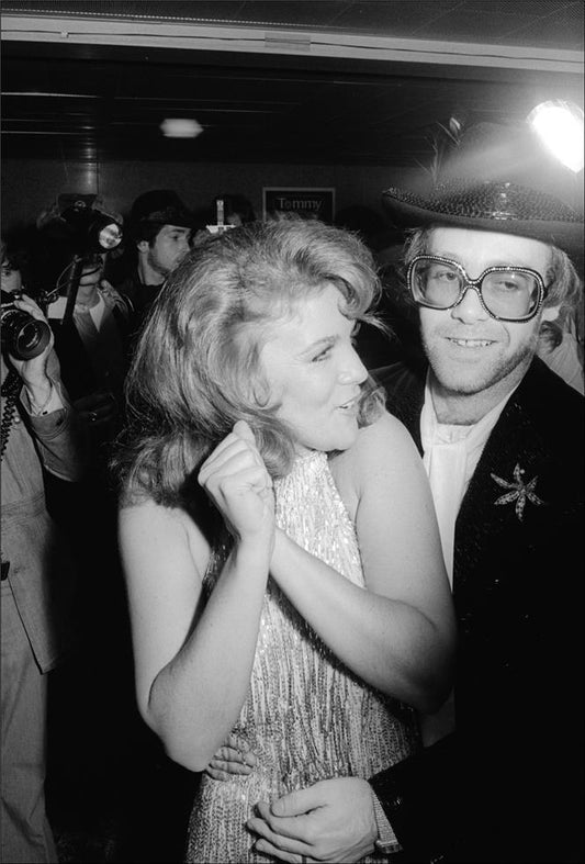 Elton John with Ann-Margret, 1975 - Morrison Hotel Gallery
