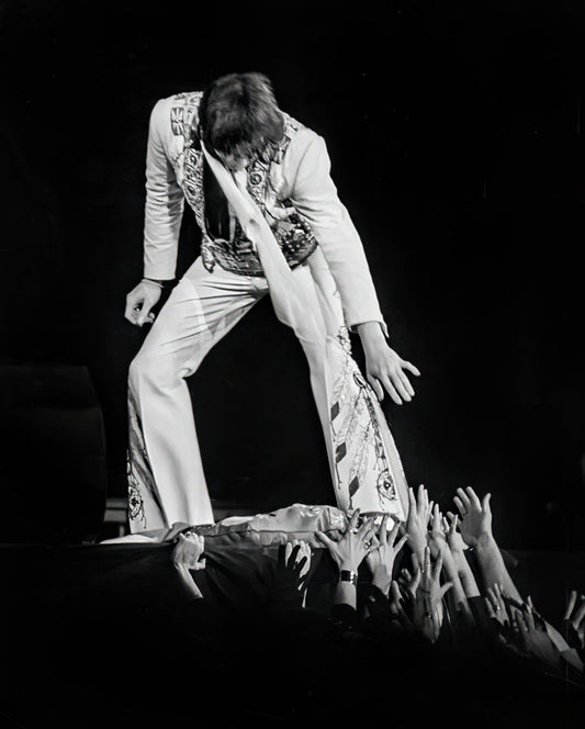 Elvis Presley, Reaching down to the crowd - Morrison Hotel Gallery