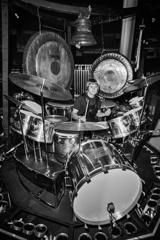 Emerson, Lake, and Palmer, Carl Palmer, 1973 - Morrison Hotel Gallery