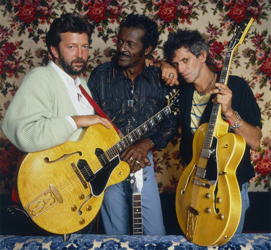 Eric Clapton, Keith Richards, and Chuck Berry - Morrison Hotel Gallery