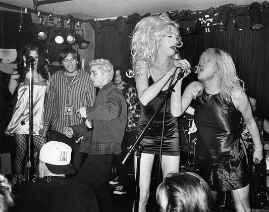 Evan Dando, Billie Joe Armstrong, Mistress Formika & Courtney Love, NYC, 1994 - Morrison Hotel Gallery