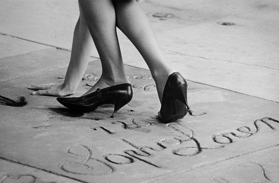 Fan in Sophia Loren's Footprints, Hollywood, CA, 1963 - Morrison Hotel Gallery