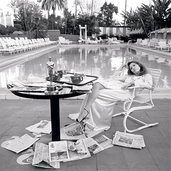 Faye Dunaway Oscar, Beverly Hills Hotel, CA, 1977 - Morrison Hotel Gallery