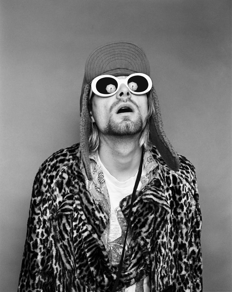 Framed Inventory - Kurt Cobain, Nirvana, Looking Up, New York City, 1993 - 30x40 - Morrison Hotel Gallery