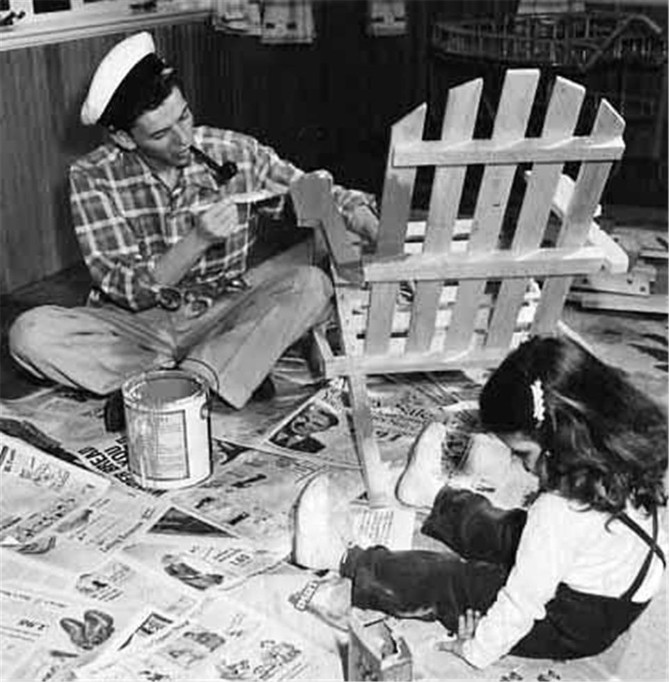 Frank Sinatra at home with Nancy Sinatra #2 - Morrison Hotel Gallery