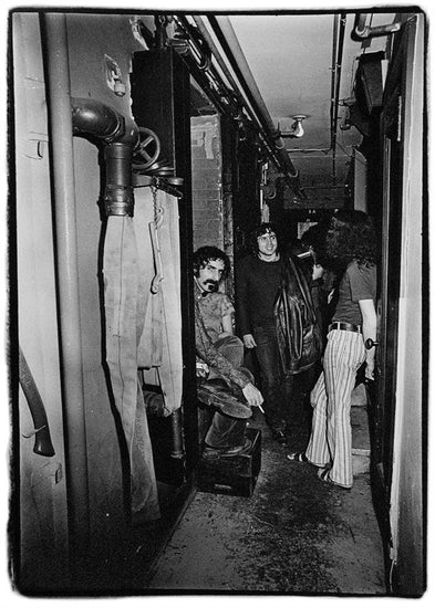 Frank Zappa, Backstage at Fillmore East, May 1970 - Morrison Hotel Gallery