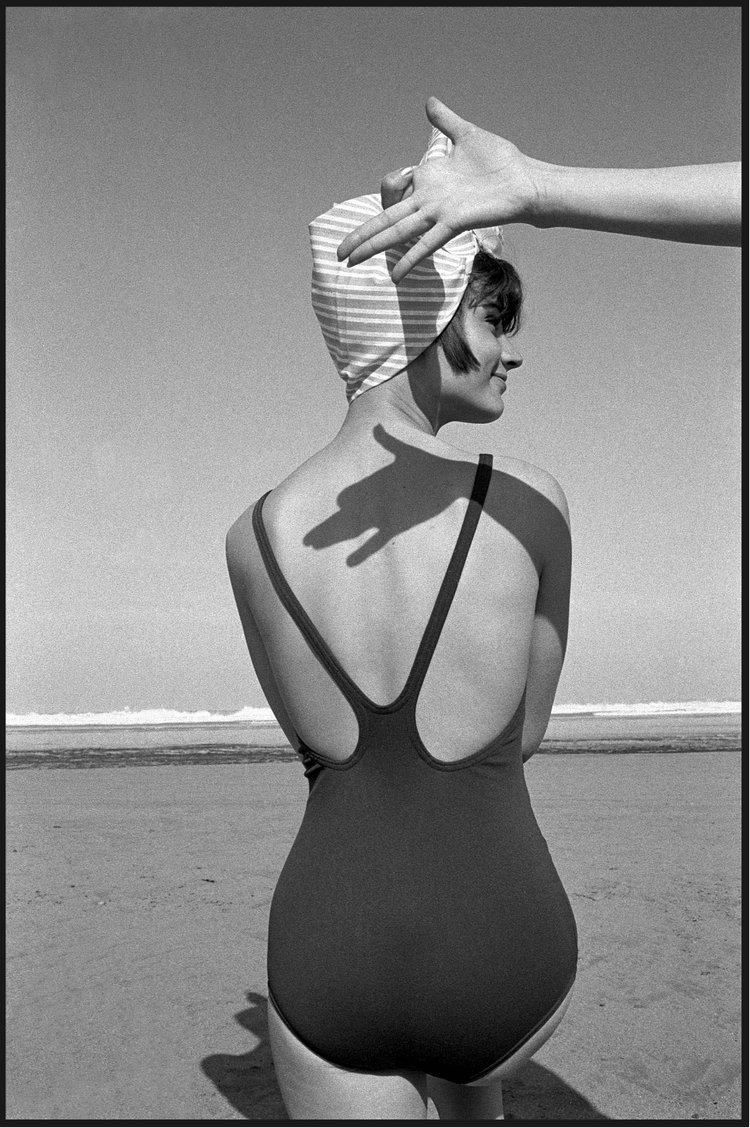 French Elle, Beach Shadow, Morocco, 1963 - Morrison Hotel Gallery