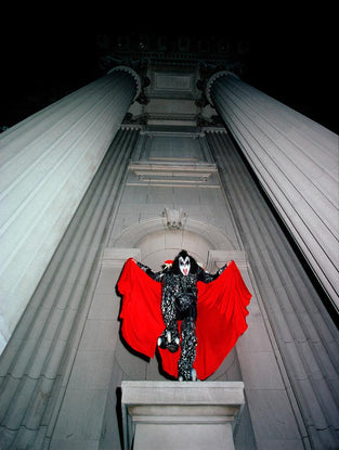 Gene Simmons of KISS, New York City, 1979