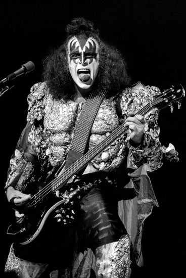 Gene Simmons of Kiss Performing, 1980 - Morrison Hotel Gallery