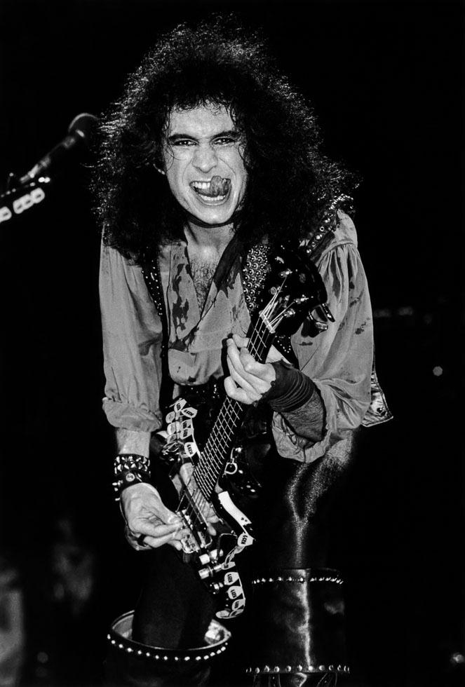 Gene Simmons Performing, No Makeup, 1984 - Morrison Hotel Gallery