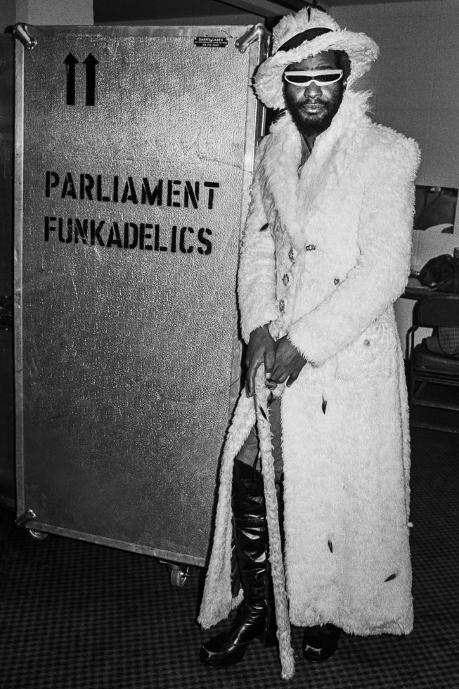 George Clinton in Dressing Room, 1980 - Morrison Hotel Gallery