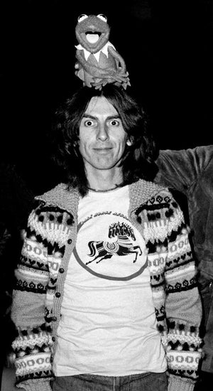 George Harrison and Kermit the Frog, 1976 - Morrison Hotel Gallery