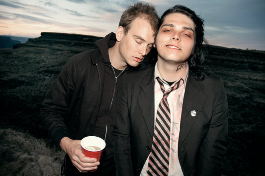 Gerard Way (My Chemical Romance) and Matt Skiba (Alkaline Trio), Warped Tour, WA, 2004 - Morrison Hotel Gallery