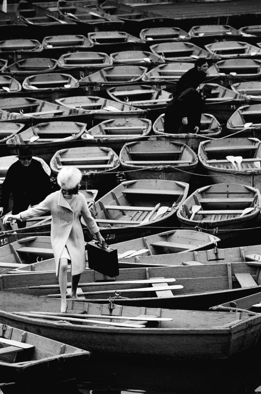 Glamour Magazine, Row Boats, New York, 1964 - Morrison Hotel Gallery
