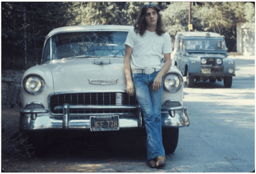 Glenn Frey in Laurel Canyon, 1973 by Henry Diltz - Morrison Hotel Gallery