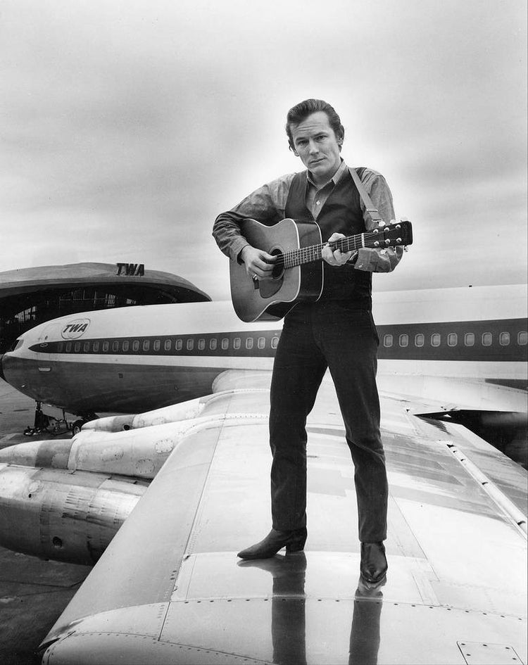 Gordon Lightfoot, Standing on Airplane Wing - Morrison Hotel Gallery