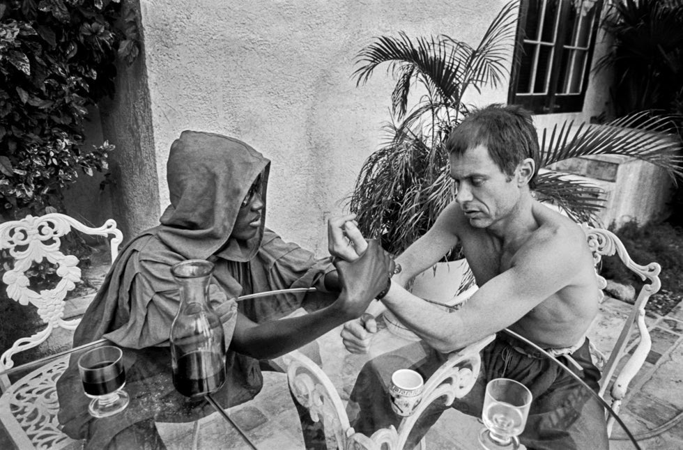 Grace Jones and Jean - Paul Goude, Nassau, 1982 - Morrison Hotel Gallery