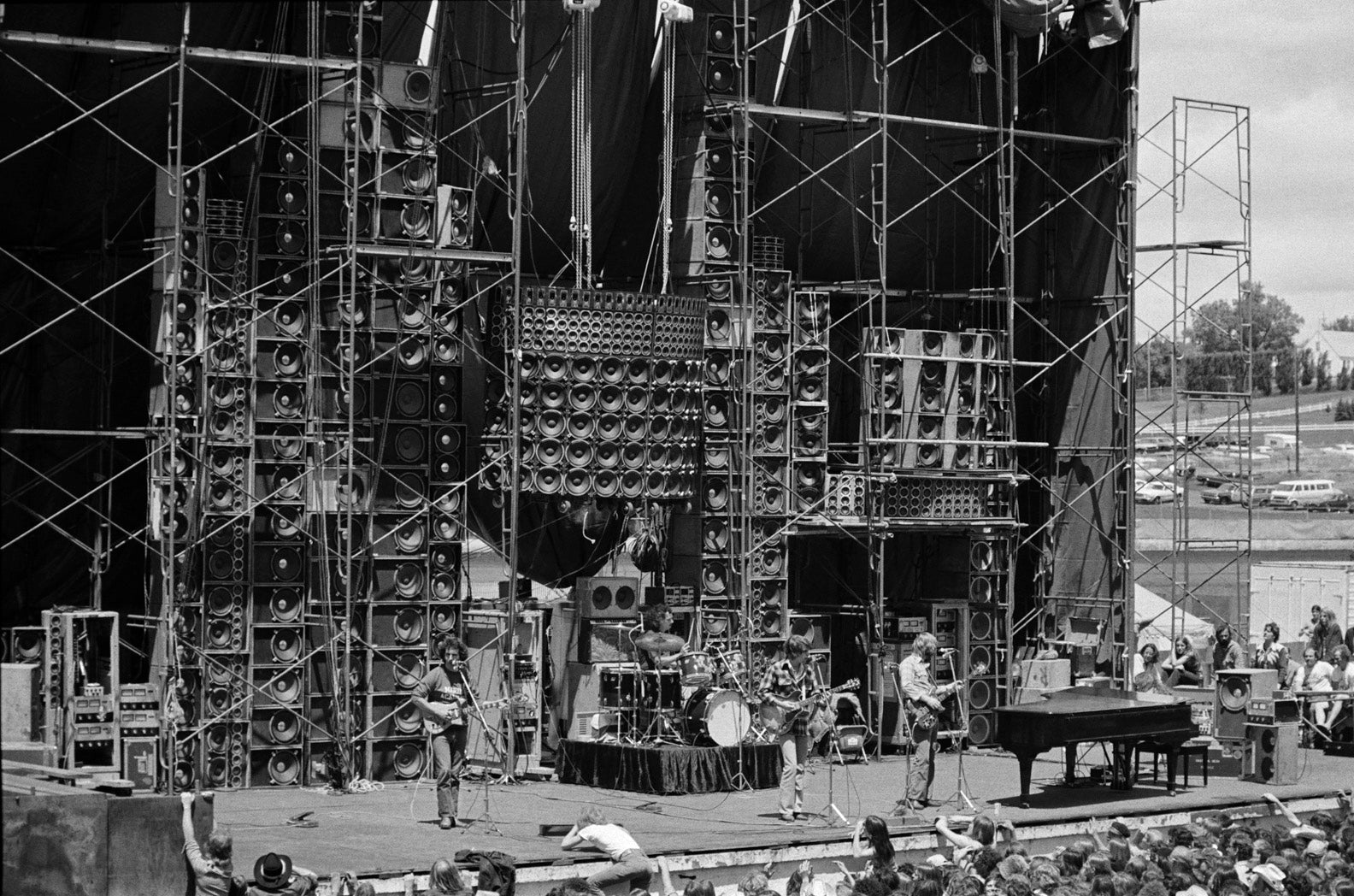 Grateful Dead, Iowa State Fairgrounds, Des Moines, IA, June 16, 1974. - Morrison Hotel Gallery