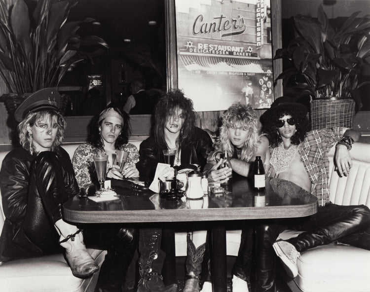 Guns N' Roses, Canter's Deli, Los Angeles, 1985 - Morrison Hotel Gallery