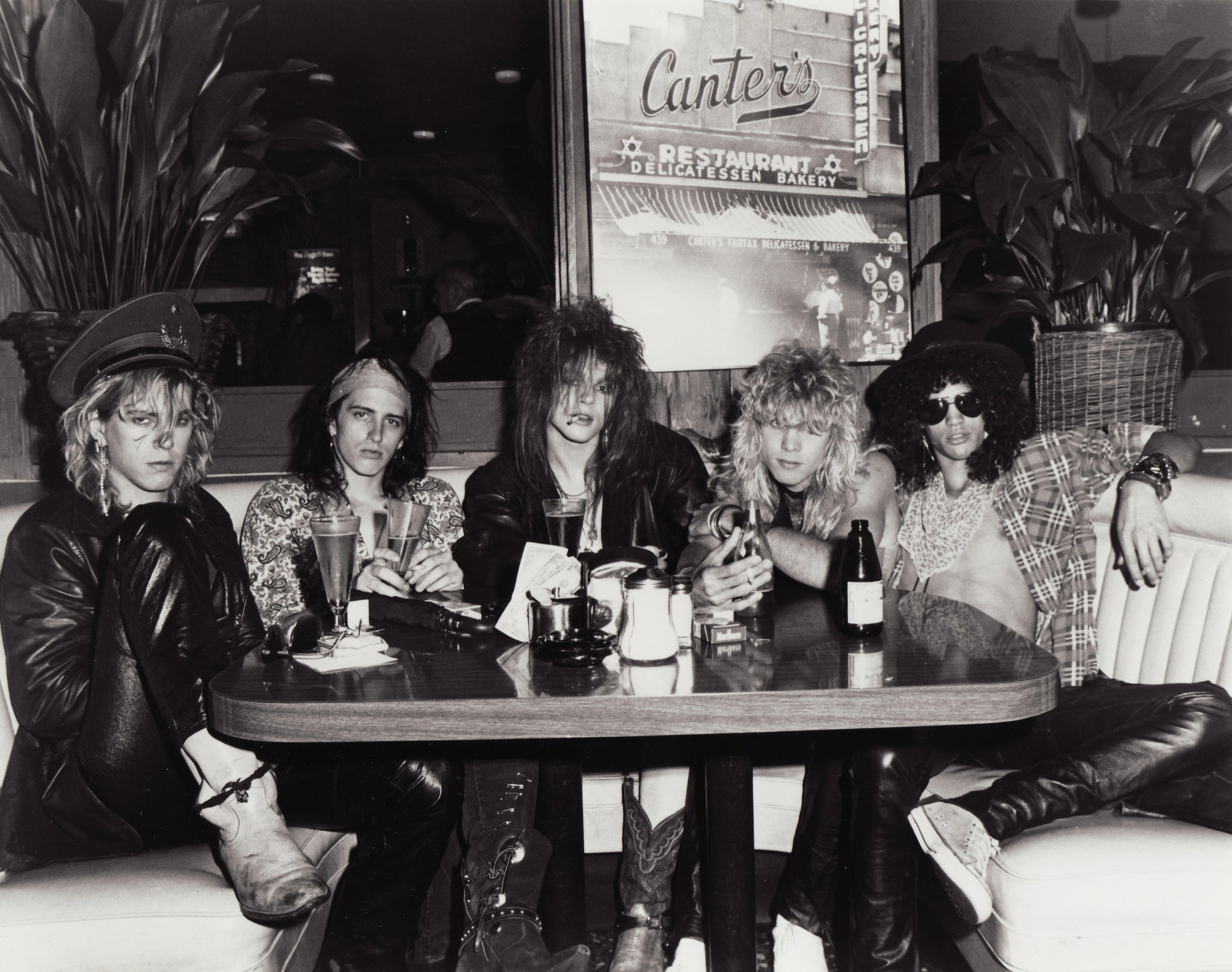 Guns N' Roses, Canter's Deli, Los Angeles, 1985 - Morrison Hotel Gallery