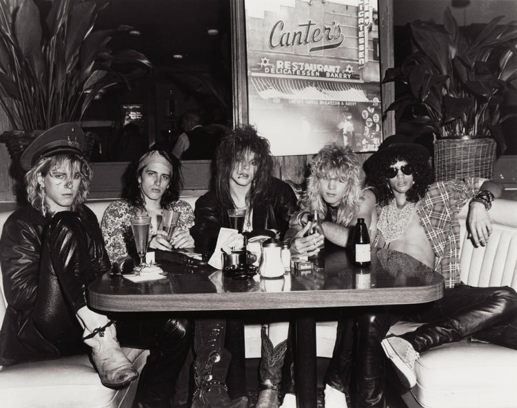 Guns N' Roses, Canter's Deli, Los Angeles, 1985 - Morrison Hotel Gallery