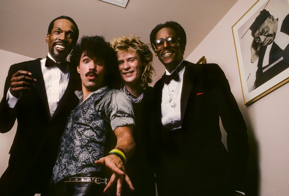 Hall and Oates with David Ruffin and Eddie Kendrick, NYC, 1985 - Morrison Hotel Gallery