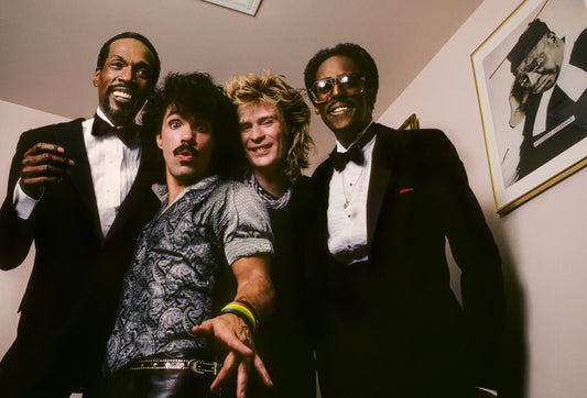 Hall and Oates with David Ruffin and Eddie Kendrick, NYC, 1985 - Morrison Hotel Gallery