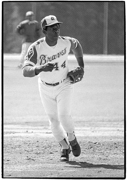 Hank Aaron, Atlanta Braves, Atlanta, GA, 1973 - Morrison Hotel Gallery