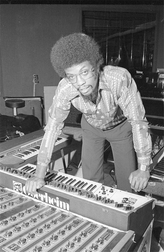 Herbie Hancock, rehearsal, Daily Planet Recording Studio, NYC, 1976 - Morrison Hotel Gallery