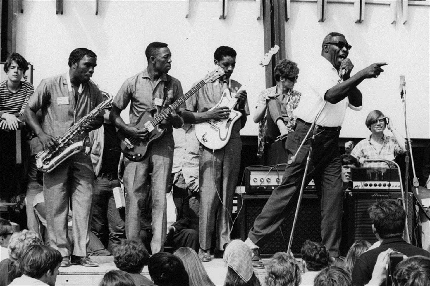 Howlin' Wolf, Newport Folk Festival, Rhode Island, 1966 - Morrison Hotel Gallery