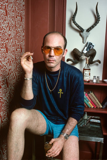 Hunter S. Thompson, Gramercy Park Hotel, NYC, 1977 - Morrison Hotel Gallery