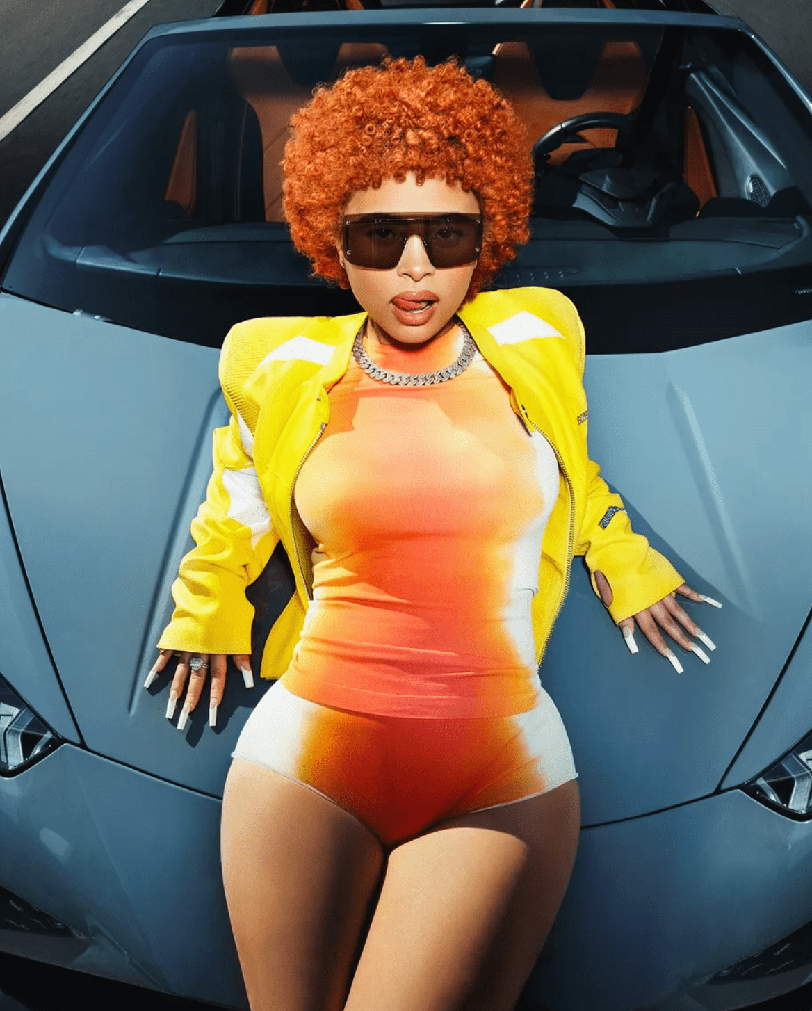 Ice Spice, Hood of the Car, Paper Magazine, 2023 - Morrison Hotel Gallery