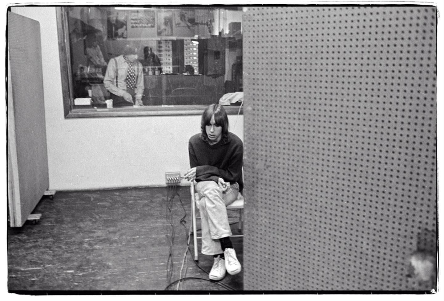 Iggy Pop in the Studio, Ann Arbor, MI, 1969 - Morrison Hotel Gallery
