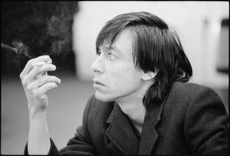 Iggy Pop Smoking - Morrison Hotel Gallery